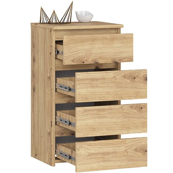 KOMODA CL4 PK DĄB ARTISAN