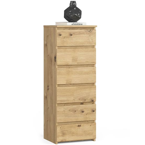 KOMODA CL6 PK DĄB ARTISAN