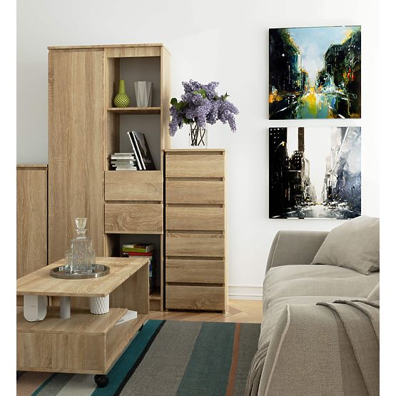 KOMODA CL6 PK DĄB SONOMA
