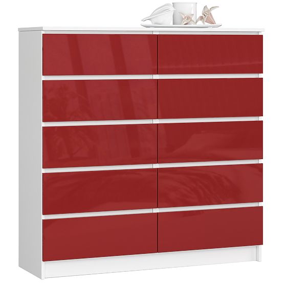 KOMODA K120 10SZ CLP PK CZERWONY POŁYSK