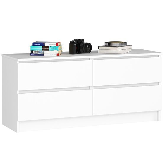 KOMODA K120 4SZ CLP PK BIAŁA