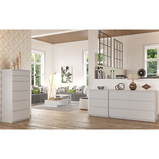 KOMODA K120 6SZ CLP PK BIAŁA