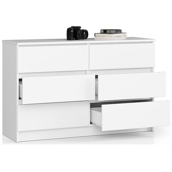 KOMODA K120 6SZ CLP PK BIAŁA