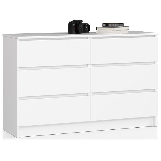 KOMODA K120 6SZ CLP PK BIAŁA