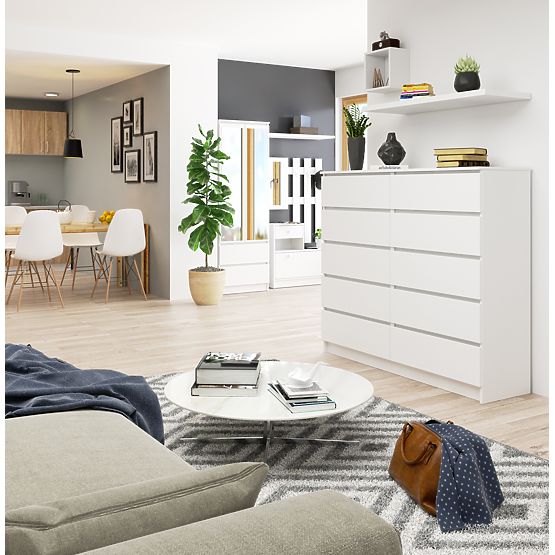 KOMODA K140 10SZ CLP PK BIAŁA