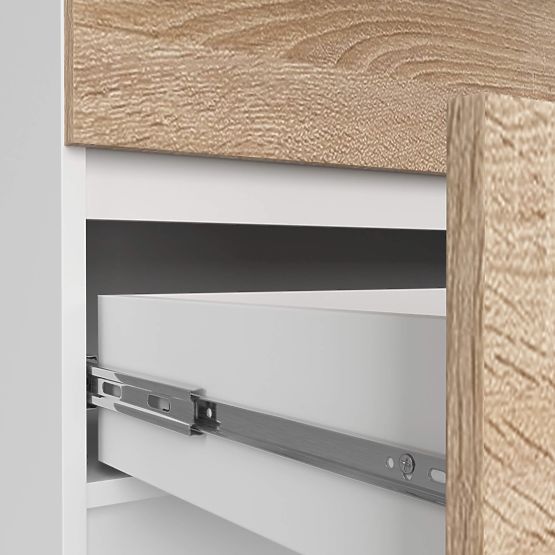 KOMODA K160 10SZ CLP PK BIAŁA / SONOMA