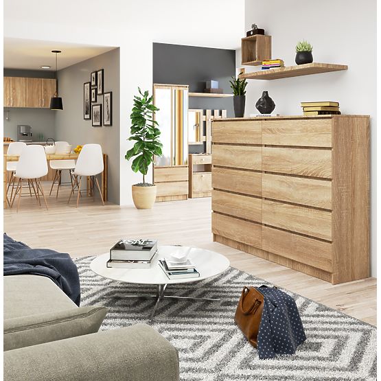 KOMODA K160 10SZ CLP PK DĄB SONOMA