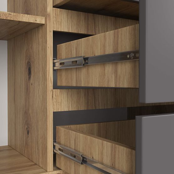 KOMODA K160 2D 4SZ CLP PK ARTISAN / SZARY