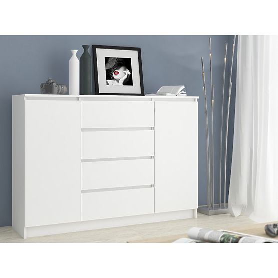 KOMODA K160 2D 4SZ CLP PK BIAŁA