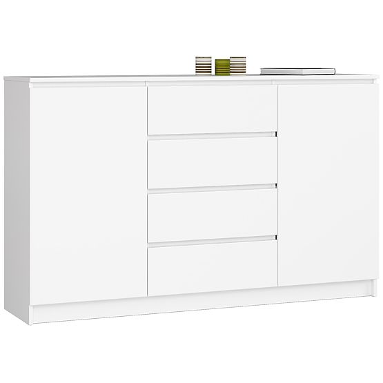 KOMODA K160 2D 4SZ CLP PK BIAŁA