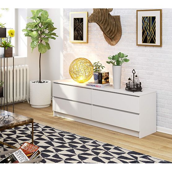 KOMODA K160 4SZ CLP PK BIAŁA