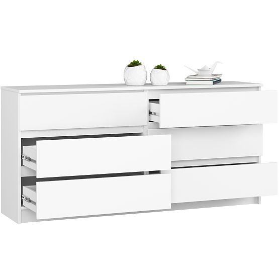 KOMODA K160 6SZ CLP PK BIAŁA
