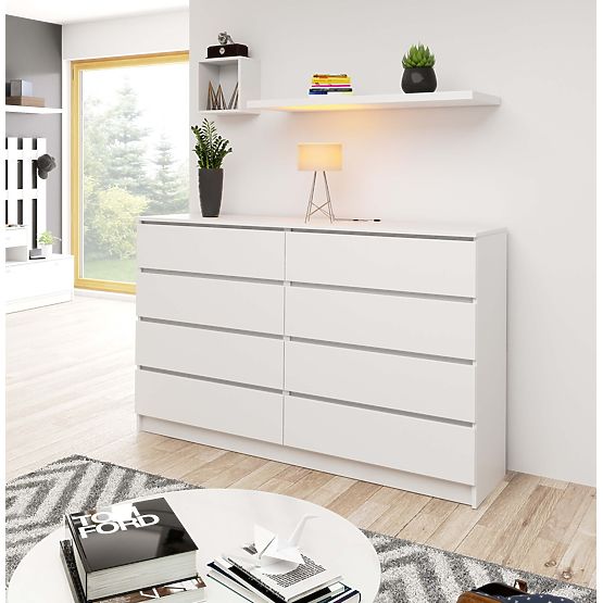 KOMODA K160 8SZ CLP PK BIAŁA