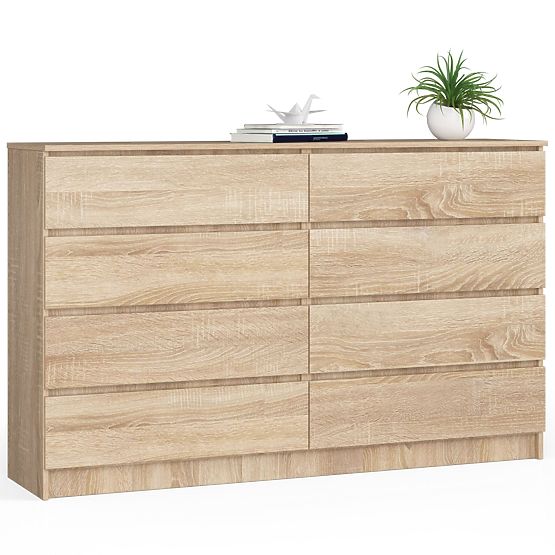 KOMODA K160 8SZ CLP PK DĄB SONOMA