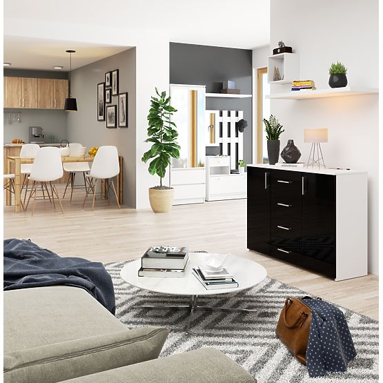 KOMODA K45 PK CZARNY POŁYSK