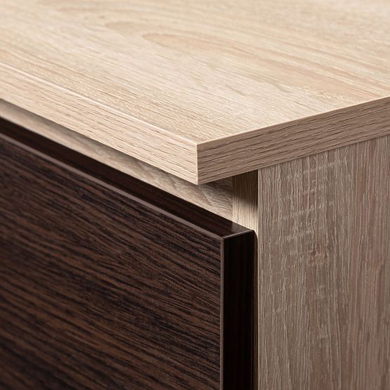 KOMODA K60 5SZ CLP PK DĄB SONOMA / WENGE