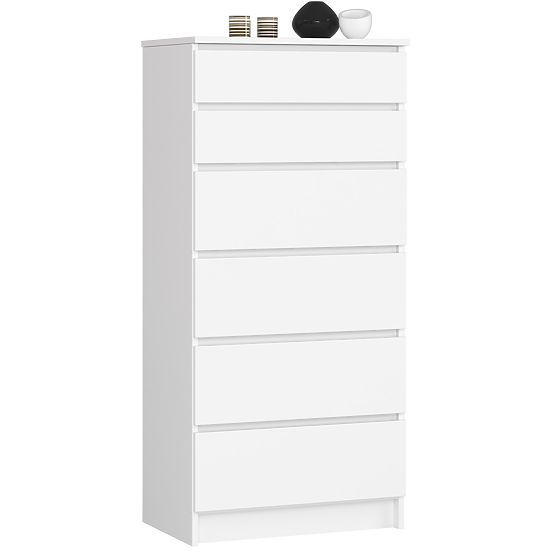 KOMODA K60 6SZ CLP PK BIAŁA