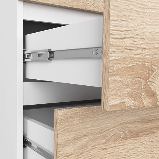 KOMODA K60 6SZ CLP PK BIAŁA / SONOMA