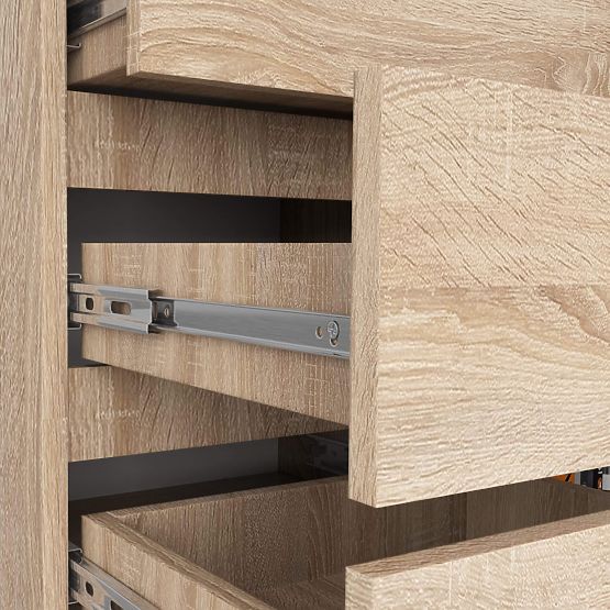 KOMODA K80 1D 5SZ PK DĄB SONOMA