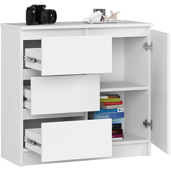 KOMODA K80 JERRY 1D 3SZ PK BIAŁA