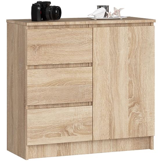 KOMODA K80 JERRY 1D 3SZ PK DĄB SONOMA