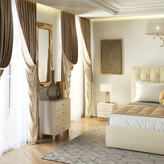 KOMODA MOBI K-02 KASZMIR ZŁOTO