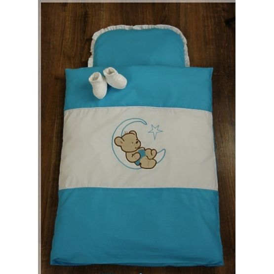 Komplet pościeli z wypełnieniem do wózka