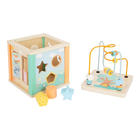 Kostka Small Foot Motor w pastelowych kolorach