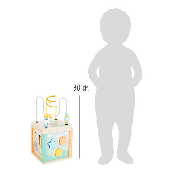 Kostka Small Foot Motor w pastelowych kolorach