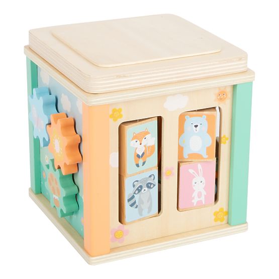 Kostka Small Foot Motor w pastelowych kolorach