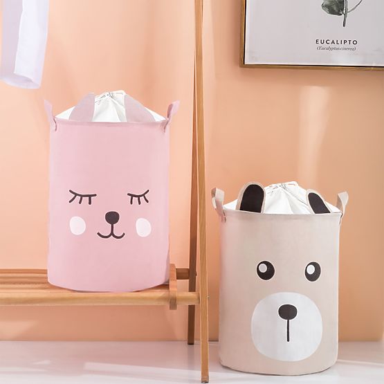 Kosz na zabawki - miś