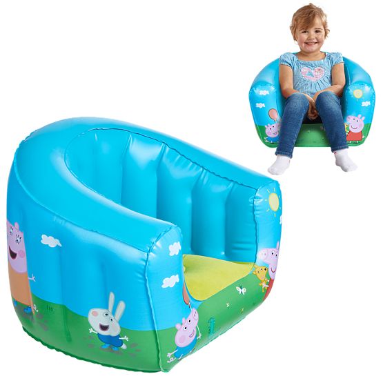 Dziecięcy dmuchany fotel Peppa Pig