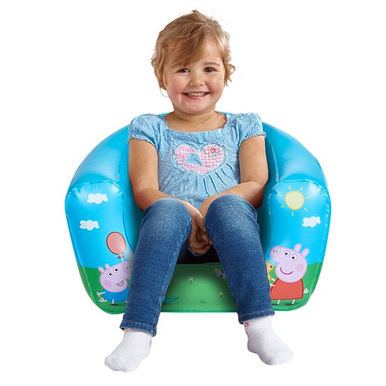 Dziecięcy dmuchany fotel Peppa Pig