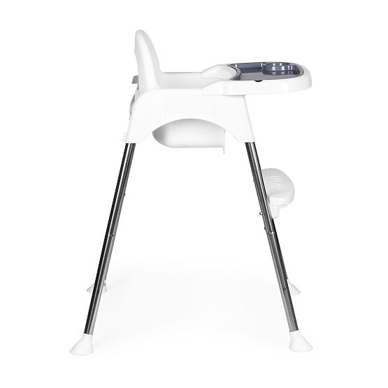 Krzesełko do karmienia 2w1 z tacką i pasami ECOTOYS