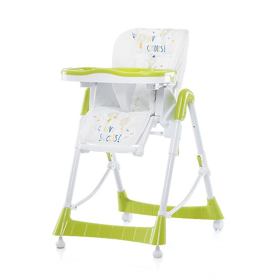 Krzesełko do karmienia CHIPOLINO Comfort Plus - Lime