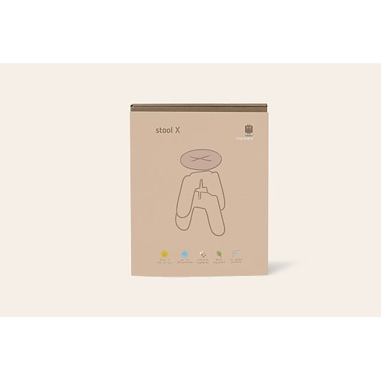 Krzesło designerskie X różowe