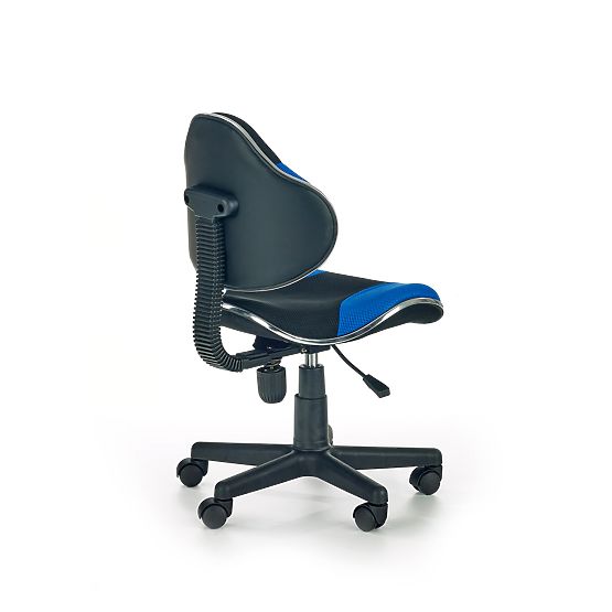 Krzesło dla dziecka obrotowe Flash niebieskie