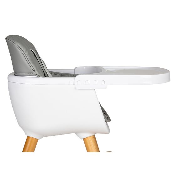 Krzesło do jadalni Olivia 2w1 - szare