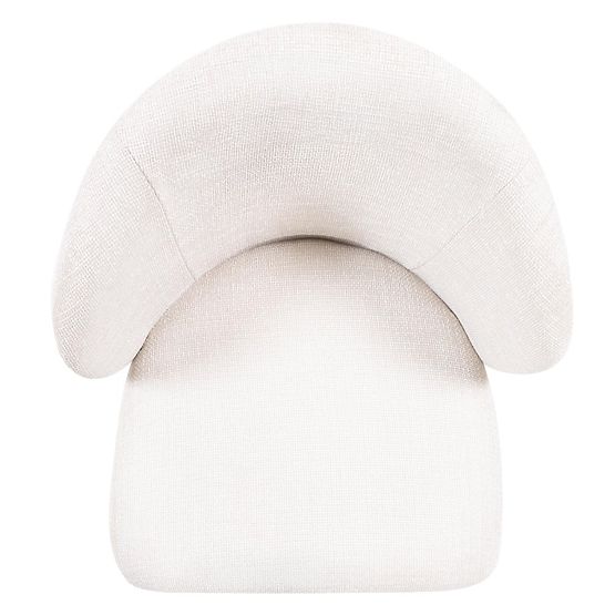 Krzesło jadalniane Larisa, jasnobeżowe/czarne nogi