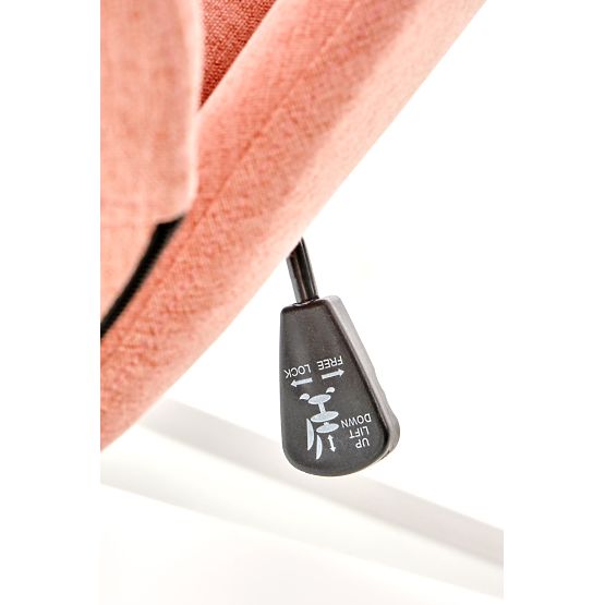 Krzesło obrotowe dla dzieci Falcao - różowe