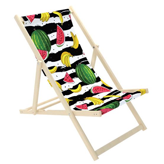 Krzesło plażowe Melony i banany