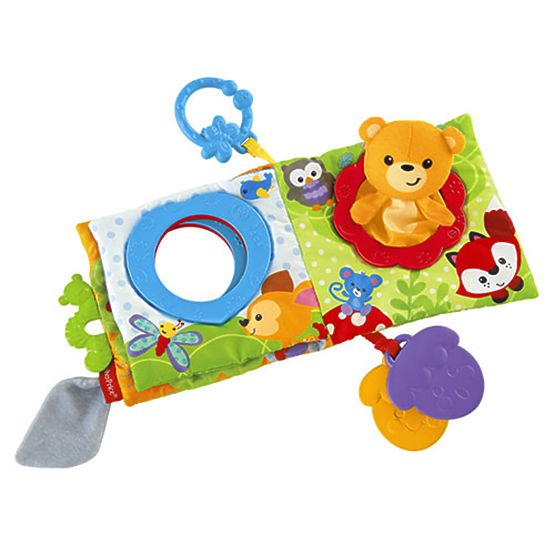 Książeczka materiałowa ze zwierzątkami Fisher Price