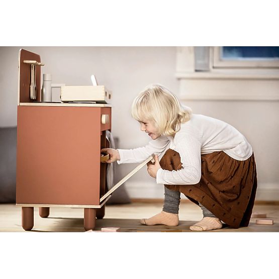 Kuchnia Rødie - czerwona