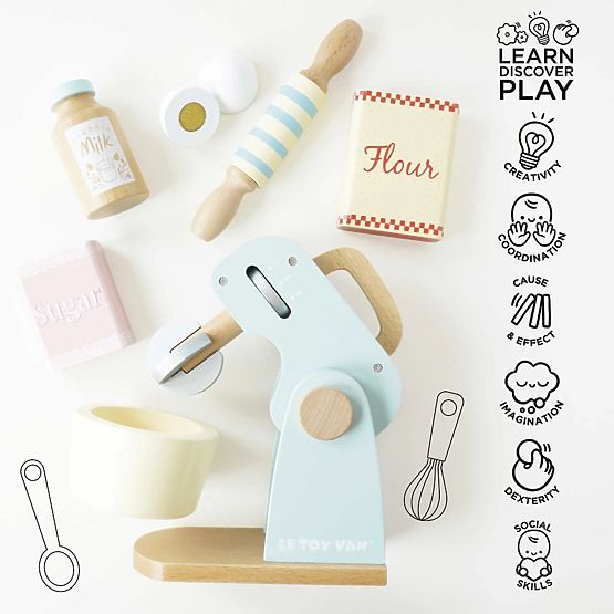 Le Toy Van Bateria kuchenna z akcesoriami