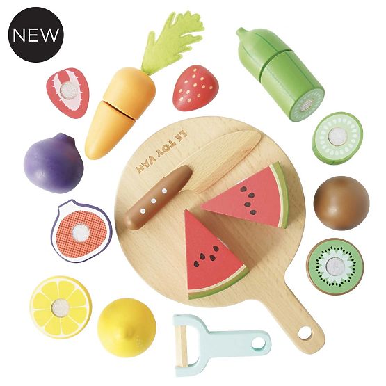 Le Toy Van Krojenie owoców i warzyw z deską