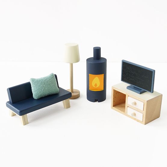 Le Toy Van Meble Startowe Daisylane - kompletny zestaw do domku