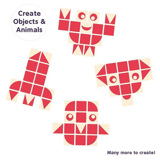 Le Toy Van Petilou Wielofunkcyjne Klocki