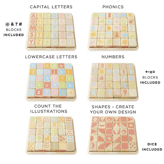 Le Toy Van Petilou Wielofunkcyjne Klocki