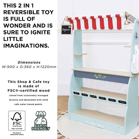 Le Toy Van Stoisko 2 w 1 Honeybake