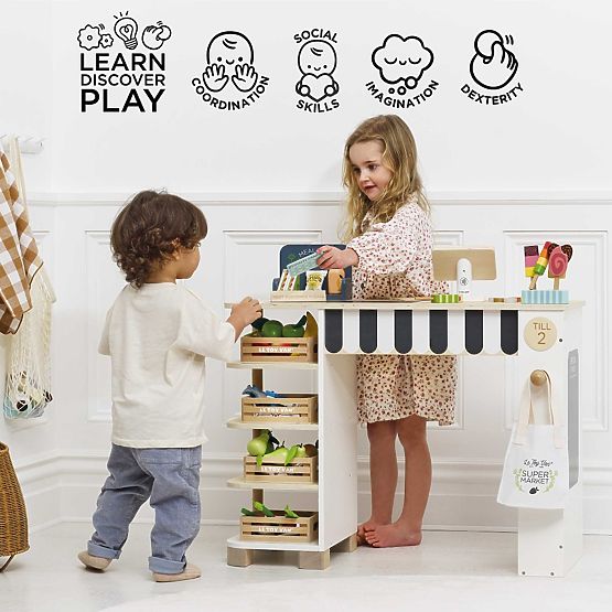 Le Toy Van Stoisko sprzedażowe z kasą i akcesoriami